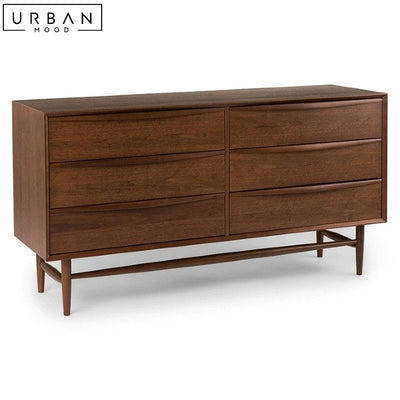 MARTINA Modern Solid Wood Chest Of Drawers