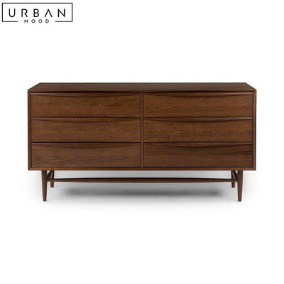 MARTINA Modern Solid Wood Chest Of Drawers