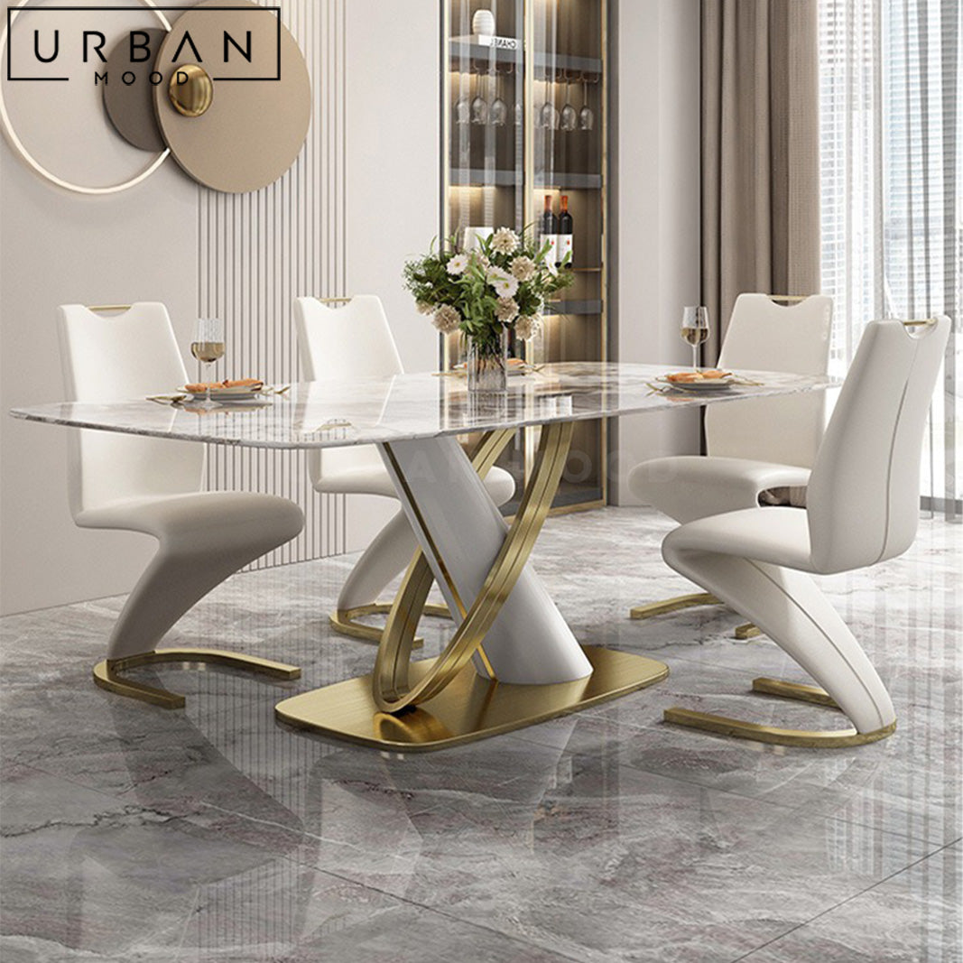 MASEN Modern Sintered Stone Dining Table