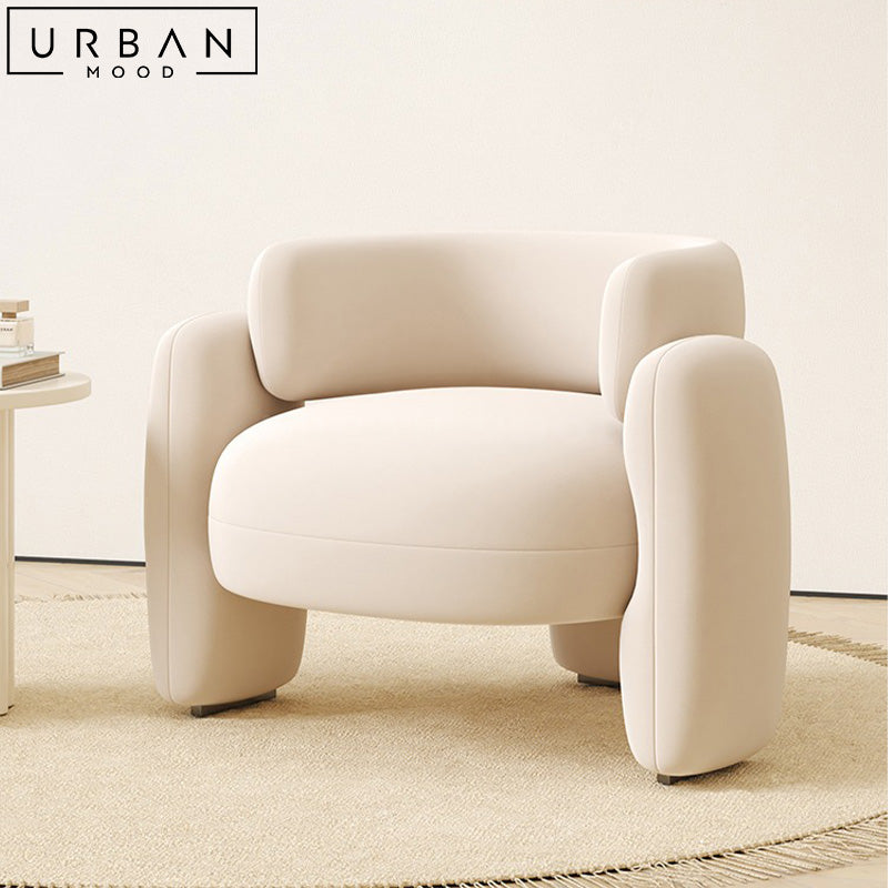MASI Modern Velvet Leisure Chair