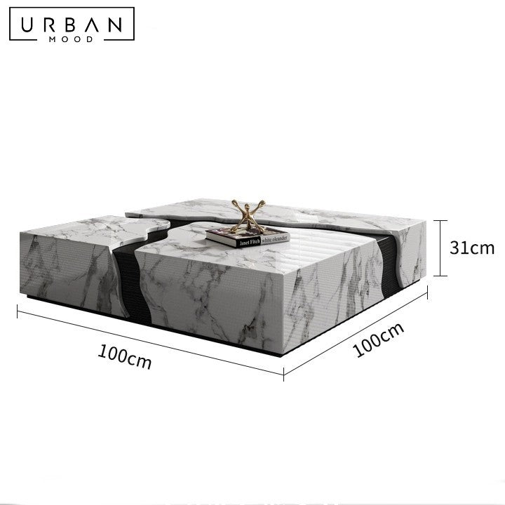 MATERA Modern Sintered Stone Coffee Table