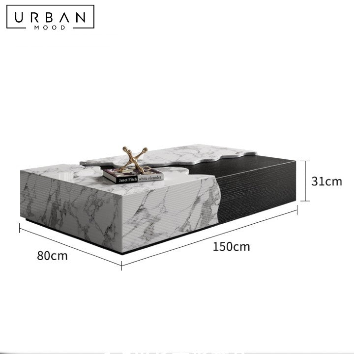 MATERA Modern Sintered Stone Coffee Table