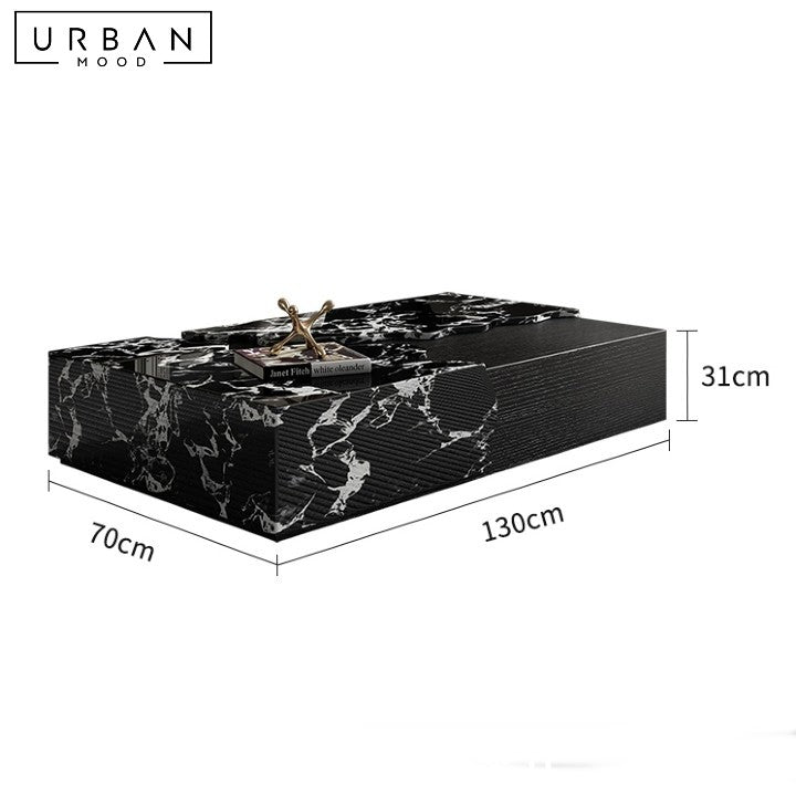 MATERA Modern Sintered Stone Coffee Table