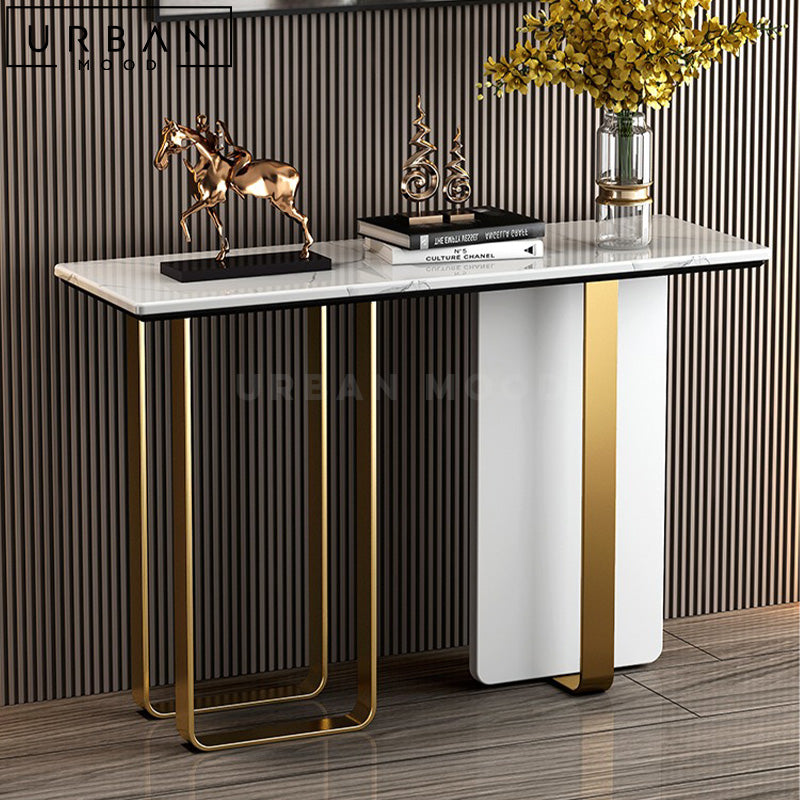 MATEO Modern Marble Console Table – Urban Mood