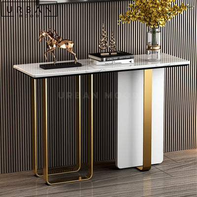 MATEO Modern Marble Console Table