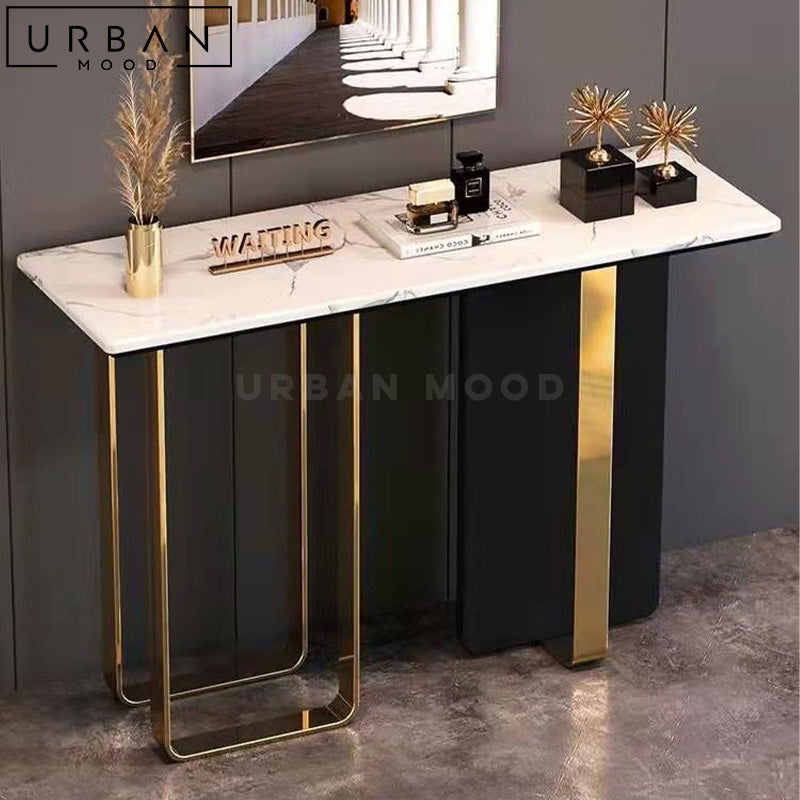 MATEO Modern Marble Console Table