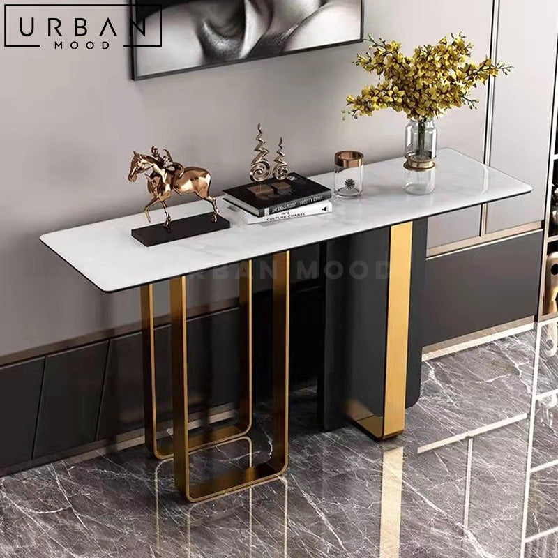 MATEO Modern Marble Console Table – Urban Mood
