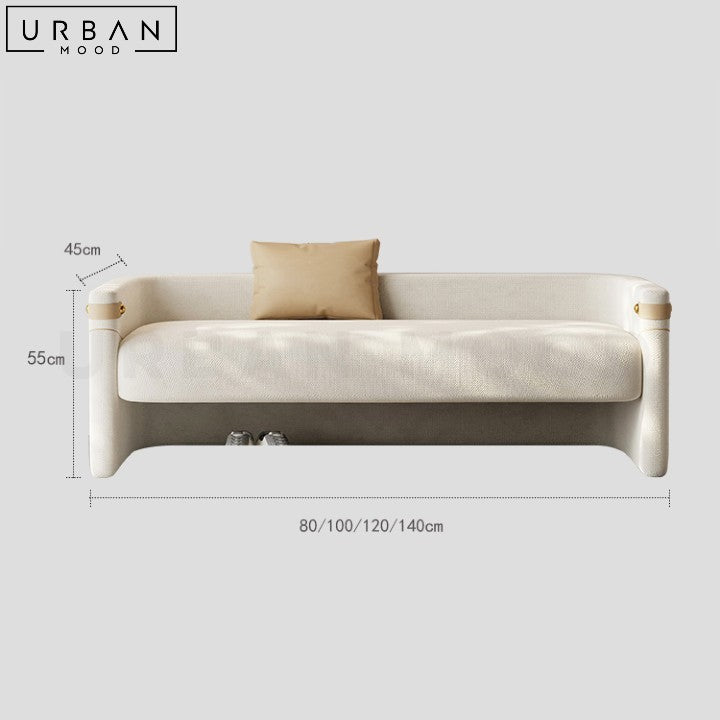 MATILDE Modern Fabric Bench