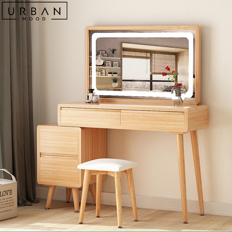 MAWEL Modern Vanity Table Set