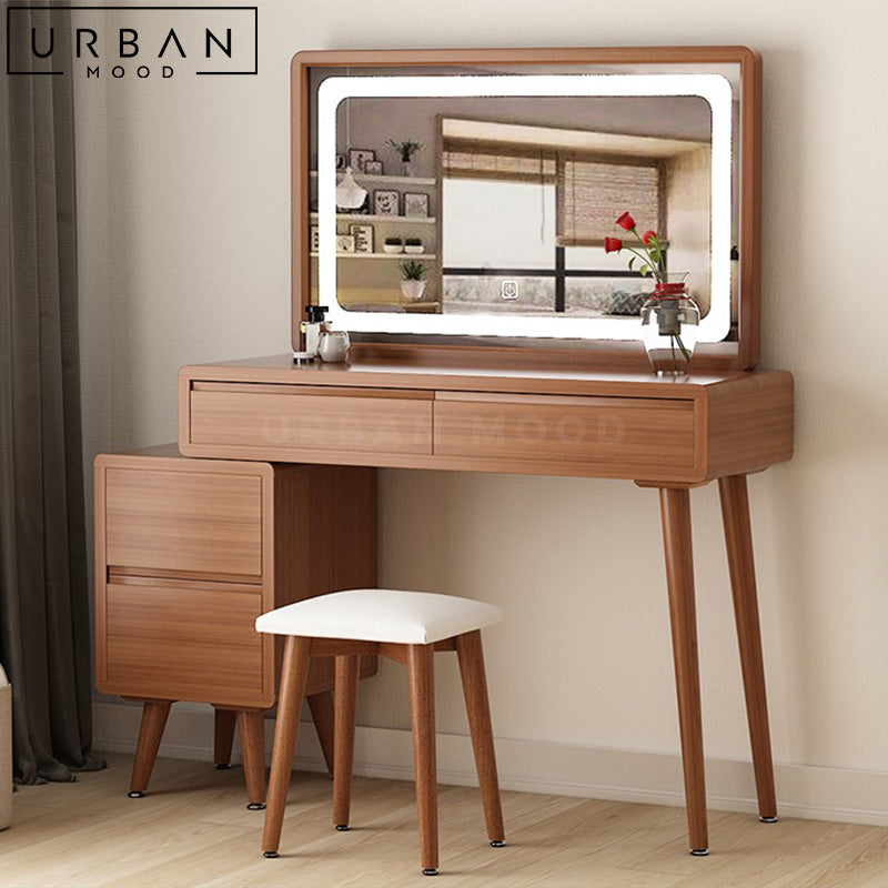 MAWEL Modern Vanity Table Set