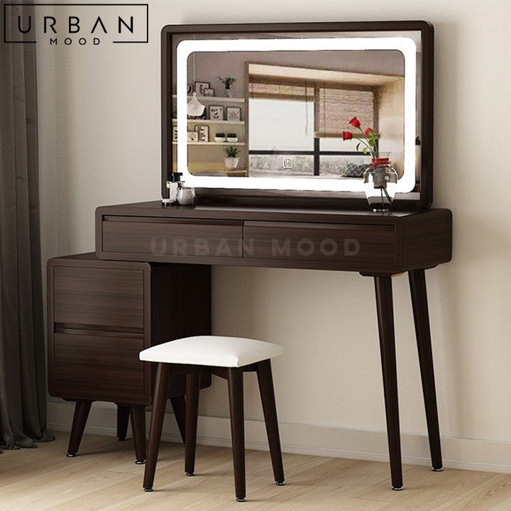 MAWEL Modern Vanity Table Set