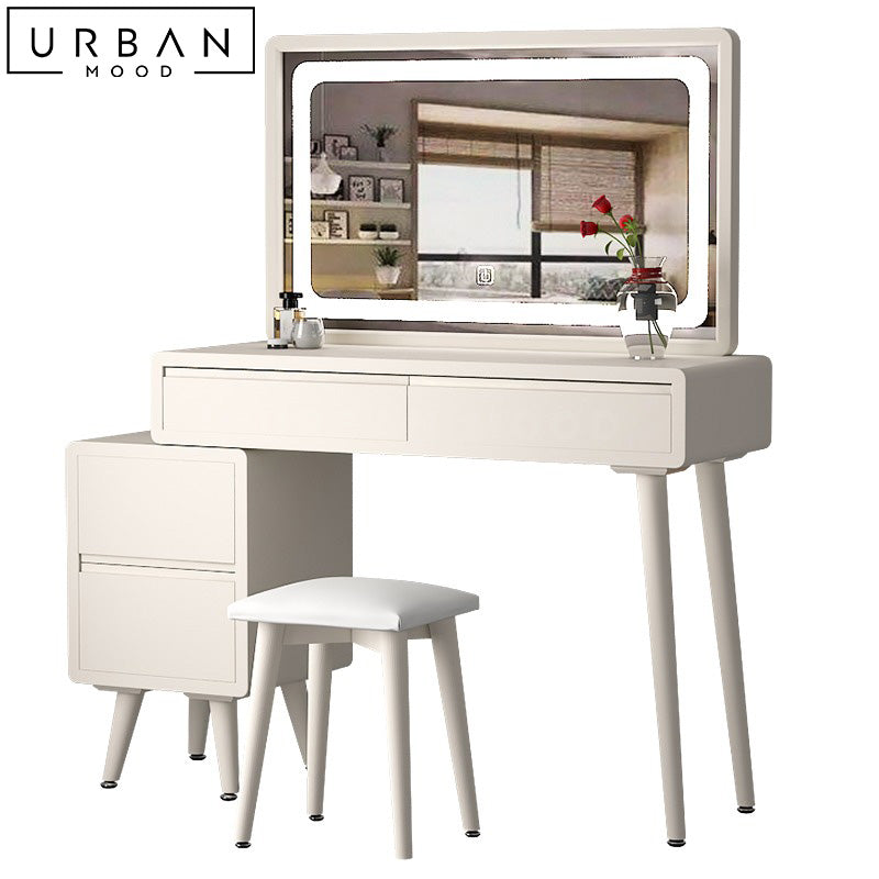 MAWEL Modern Vanity Table Set