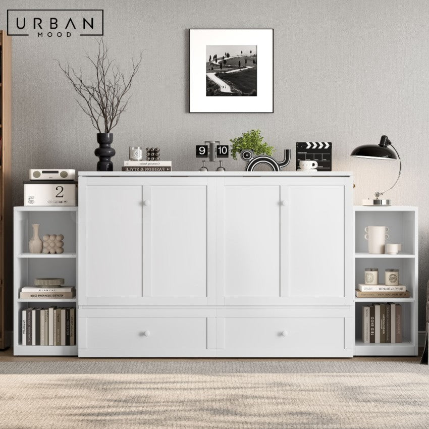 MAXO Modern Murphy Storage Bedframe
