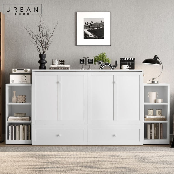 MAXO Modern Murphy Storage Bedframe