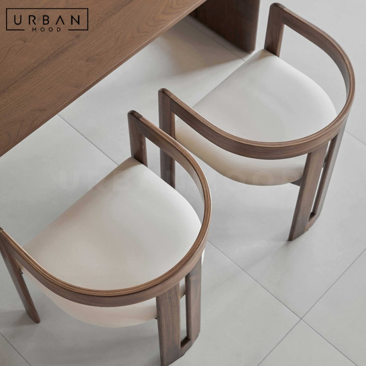 MAYBELLE Modern Solid Wood Dining Chair
