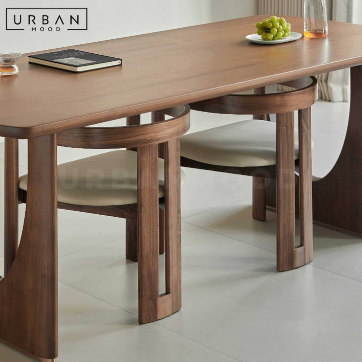 MAYBELLE Modern Solid Wood Dining Chair