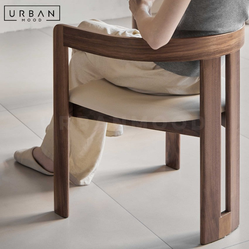 MAYBELLE Modern Solid Wood Dining Chair