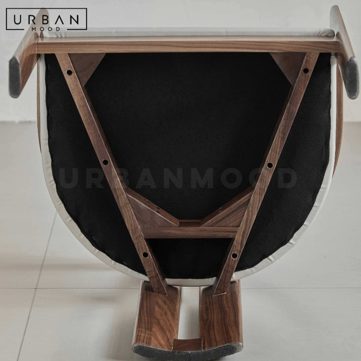 MAYBELLE Modern Solid Wood Dining Chair