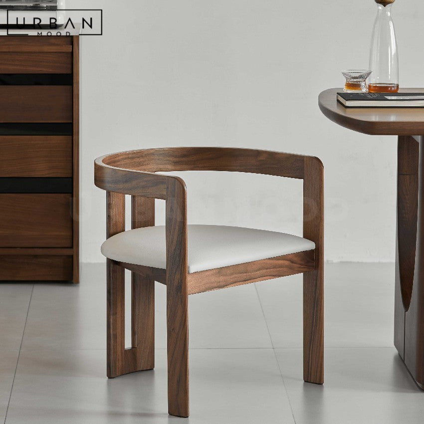 MAYBELLE Modern Solid Wood Dining Chair