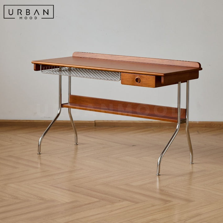 MAYNOR Modern Solid Wood Study Table