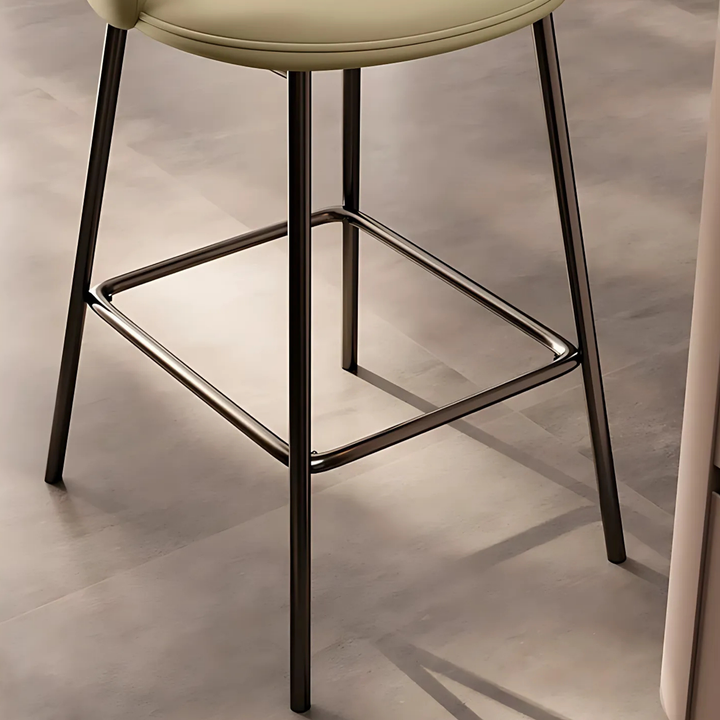 MEDO Modern Leather Bar Stool - Urban Mood Singapore