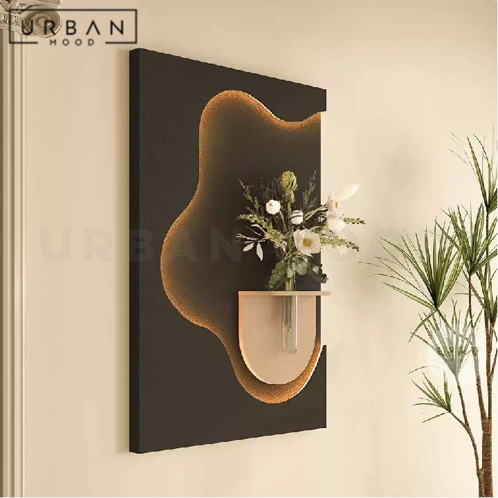 MEIKO Wabi Sabi Sandstone LED Wall Art