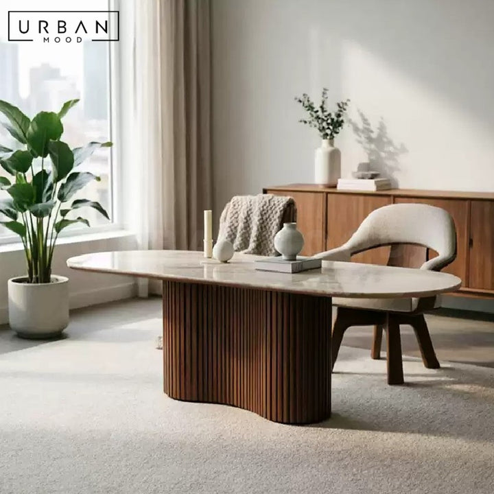 MENER Modern Sintered Stone Dining Table