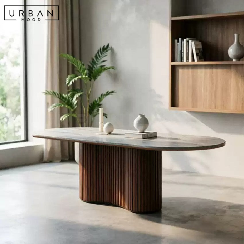 MENER Modern Sintered Stone Dining Table