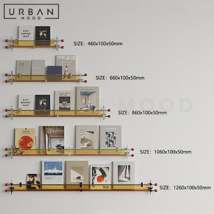MEINER Modern Floating Wall Shelf