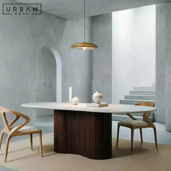 MENER Modern Sintered Stone Dining Table
