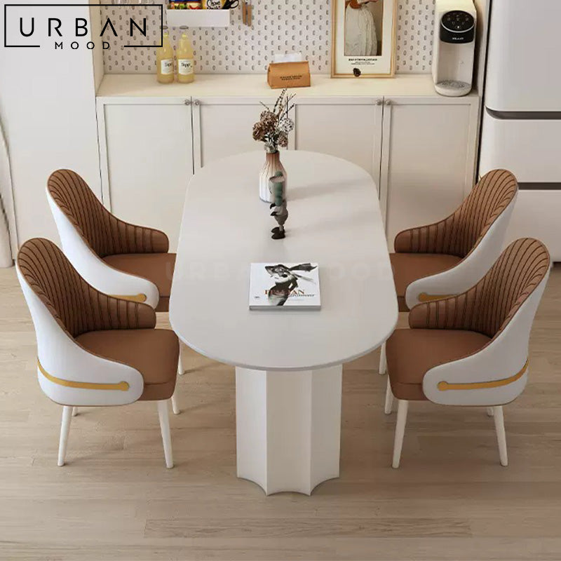 MELANGE Modern Sintered Stone Dining Table