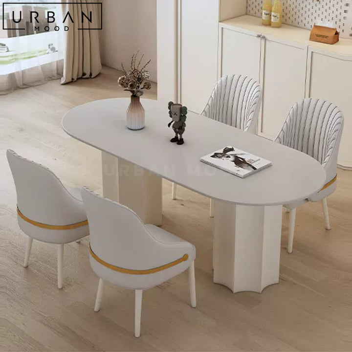 MELANGE Modern Sintered Stone Dining Table