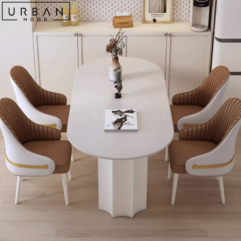 MELANGE Modern Sintered Stone Dining Table