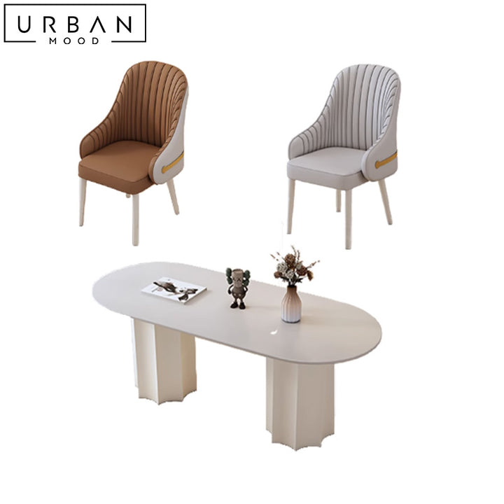 MELANGE Modern Sintered Stone Dining Table