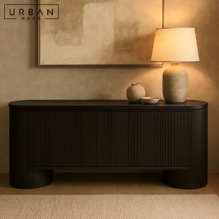 MELANY Modern Solid Wood Sideboard