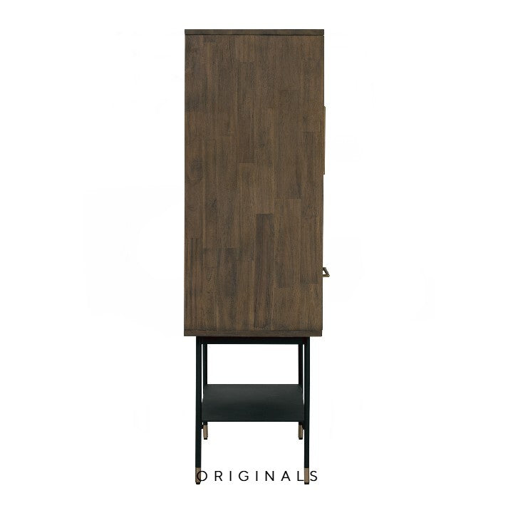 MELITTA Modern Solid Wood Tall Sideboard