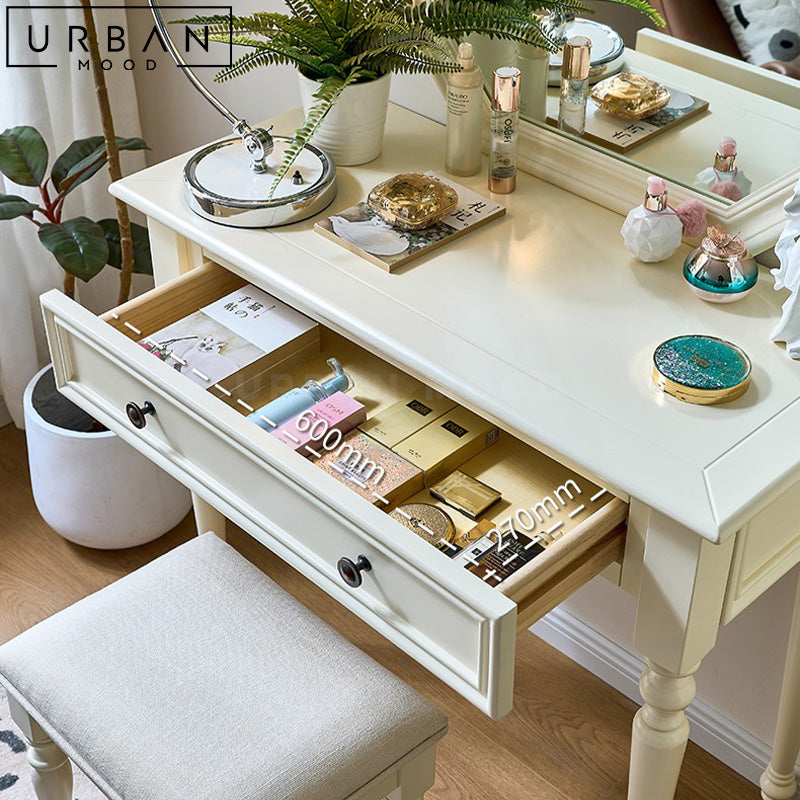 MENA Victorian Vanity Table Set