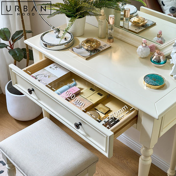 MENA Victorian Vanity Table Set