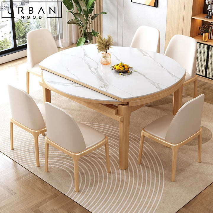 MENE Scandinavian Sintered Stone Dining Table