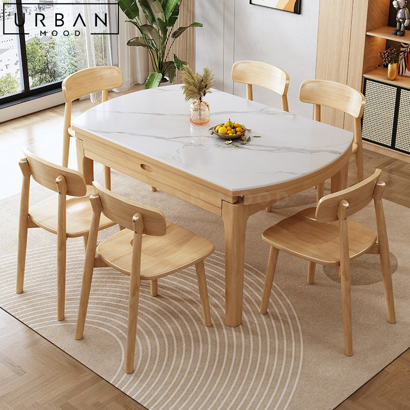 MENE Scandinavian Sintered Stone Dining Table