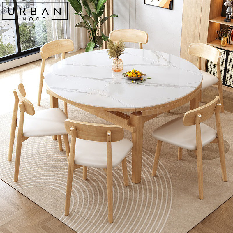 MENE Scandinavian Sintered Stone Dining Table