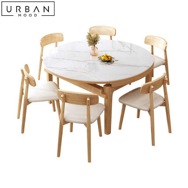 MENE Scandinavian Sintered Stone Dining Table