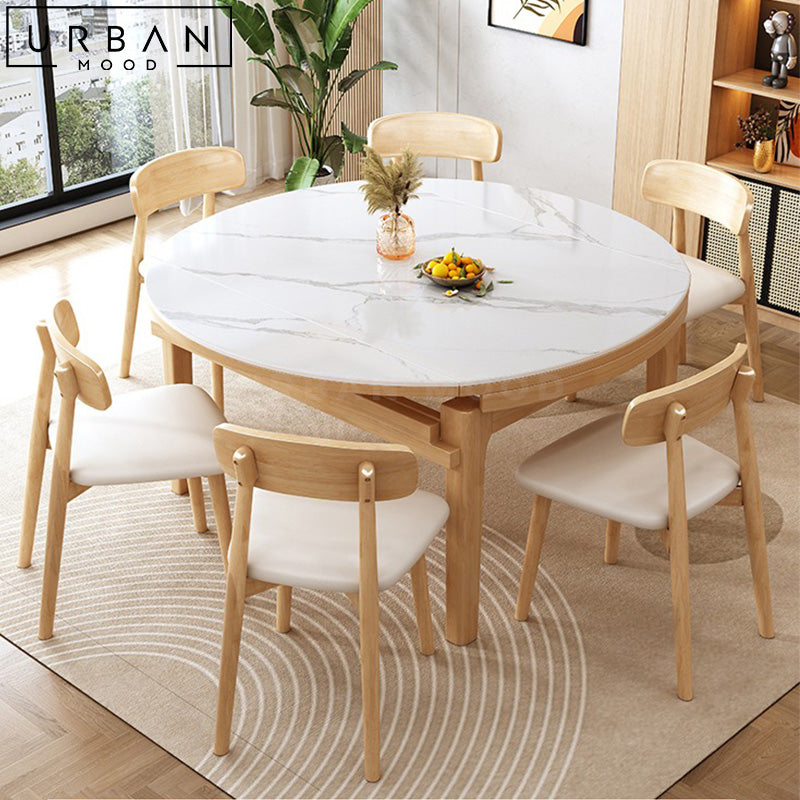 MENE Scandinavian Sintered Stone Dining Table