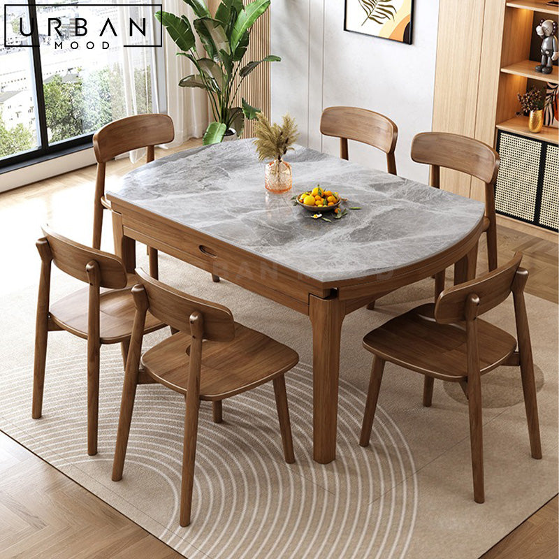 MENE Scandinavian Sintered Stone Dining Table