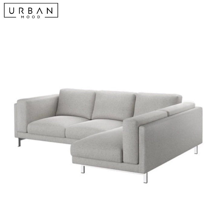 MENZEL Modern Fabric Sectional Sofa