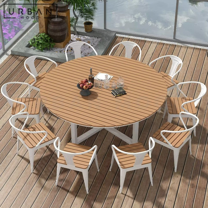 MERCIER Modern Outdoor Table & Chairs