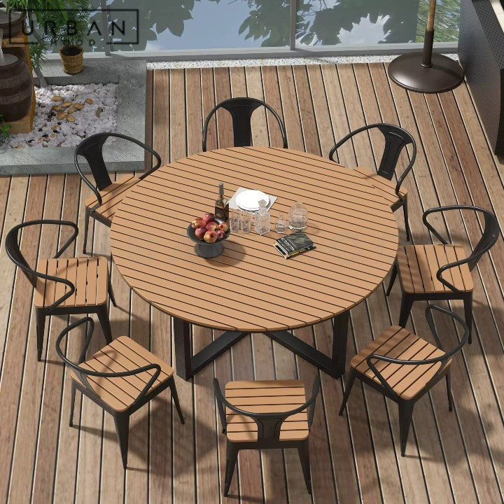 MERCIER Modern Outdoor Table & Chairs