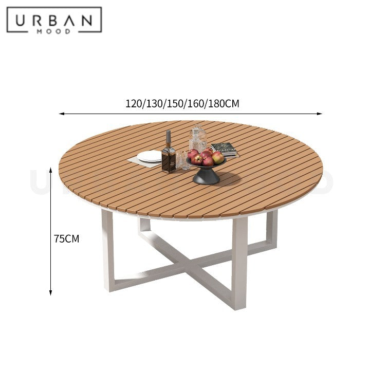 MERCIER Modern Outdoor Table & Chairs