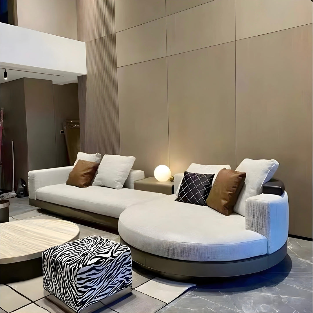 MEROVE Modern Curved Designer Sofa - Urban Mood Singapore