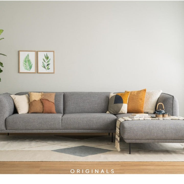 MESTER Modern Fabric Sectional Sofa